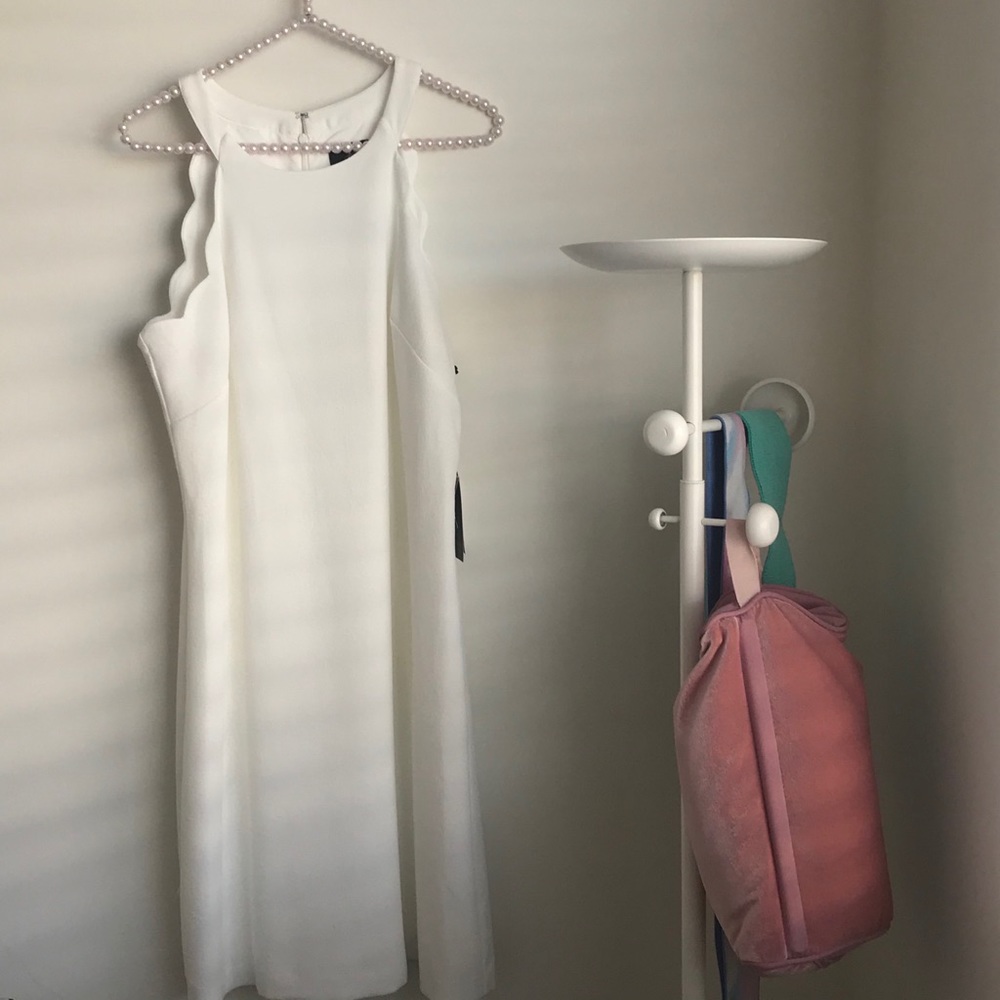 Adrianna Papell White Dress